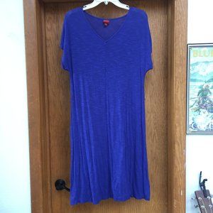 Cotton Blue Summer Dress